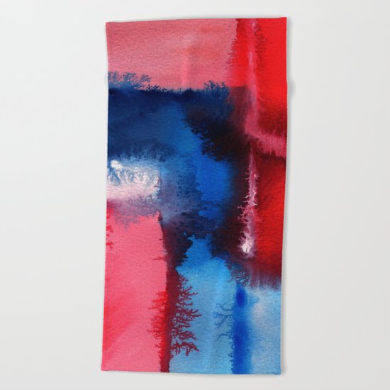 Improvisation 12 Beach Towel