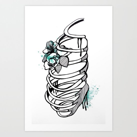 Cage Art Print