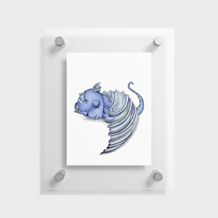 Dragon Pup Floating Acrylic Print