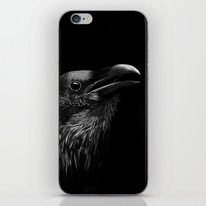 Dark Raven iPhone Skin