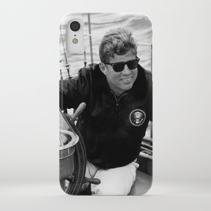 President John Kennedy Sailing iPhone Case