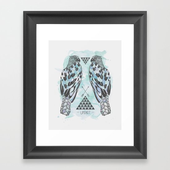 Hawks Framed Art Print