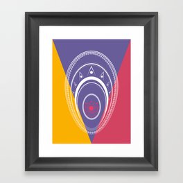Circles #4 Framed Art Print