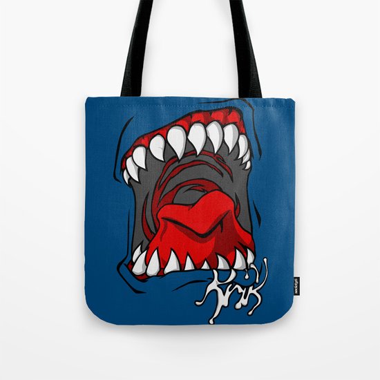 krik means shout in slovak Tote Bag