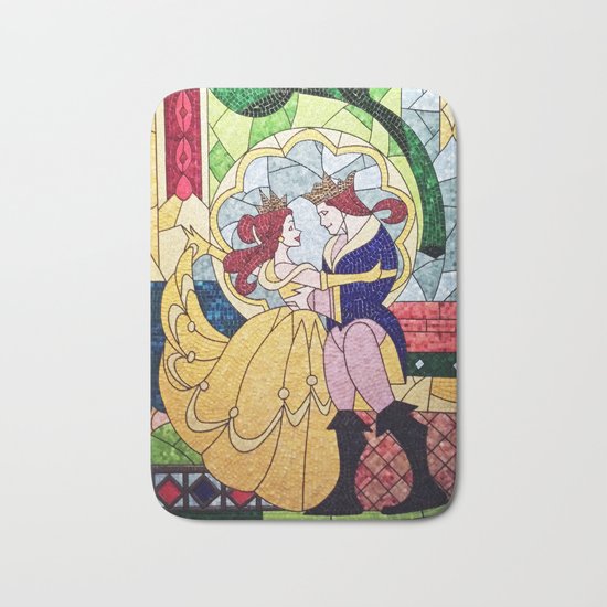 Beauty and the Beast Bath Mat