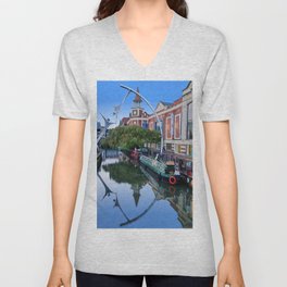Empowerment At River Witham V Neck T Shirt