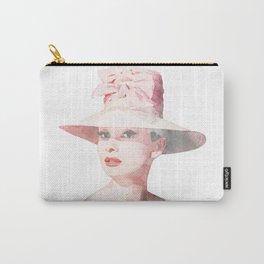 Audrey - Watercolor Carry-All Pouch