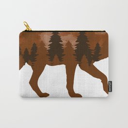 Climate Change Environmental Protection Wolf Carry-All Pouch