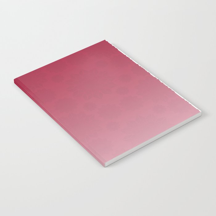 Pattern in Red Notebook