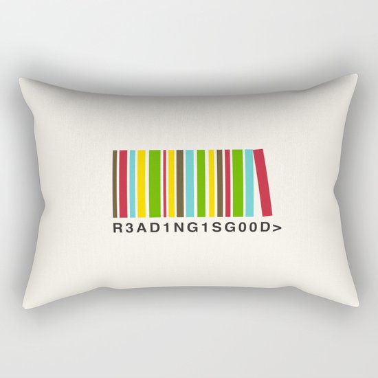 Reading is good Rectangular Pillow
