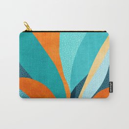 Abstract Tropical Foliage Carry-All Pouch