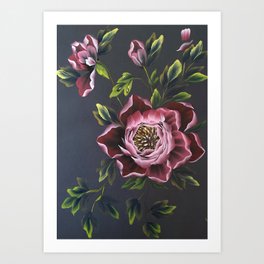 Flowers Painting Art Print