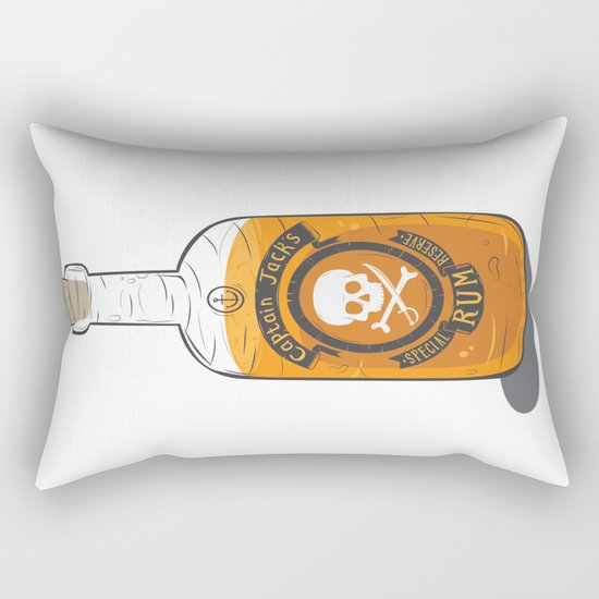 Captain Jack's Special Rum Reserve Rectangular Pillow
