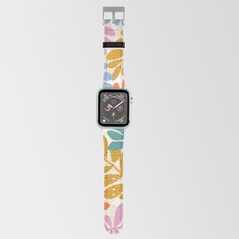 Nature Everywhere / Tropical Pattern Apple Watch Band