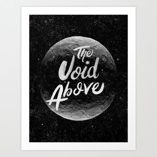 The Void Above Art Print