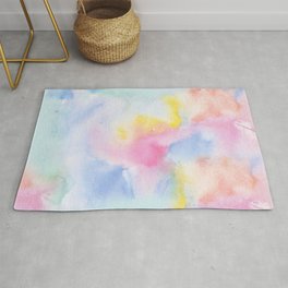 pastel clouds Area & Throw Rug
