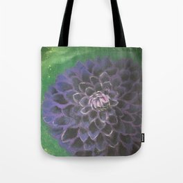 Purple Dahlia Tote Bag