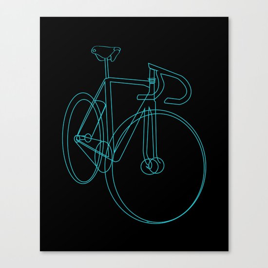 bike sketch Canvas Print