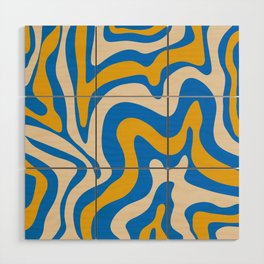 25 Abstract Swirl Shapes 220711 Valourine Digital Design Wood Wall Art