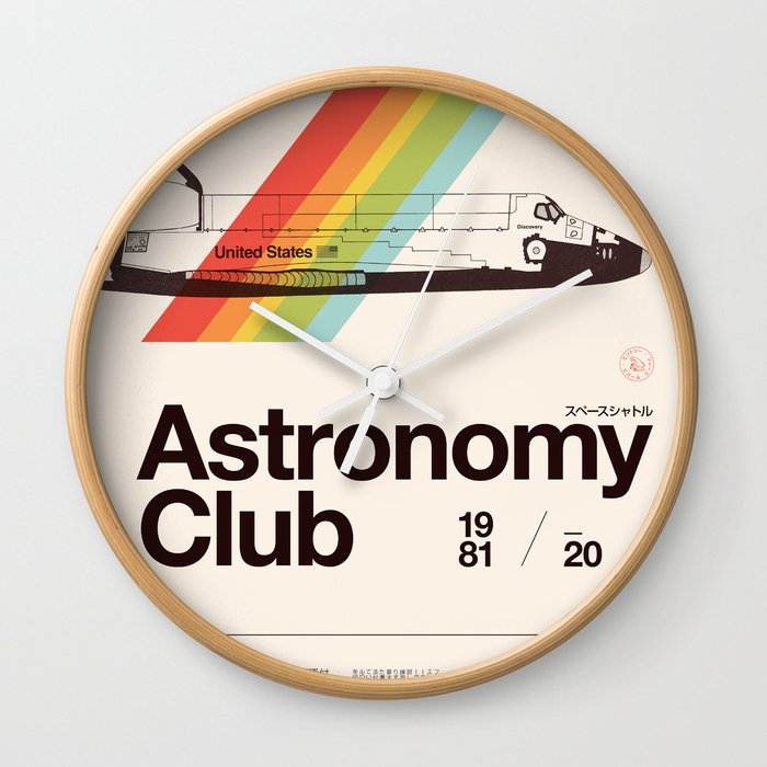 Astronomy Club Wall Clock