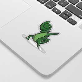 Dab Stickers Society6 - when i see a chameleon in a pet shop ifunny roblox