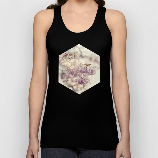 Cherries in bloom Unisex Tank Top