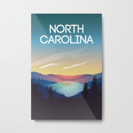 North Carolina Pisgah national park Metal Print
