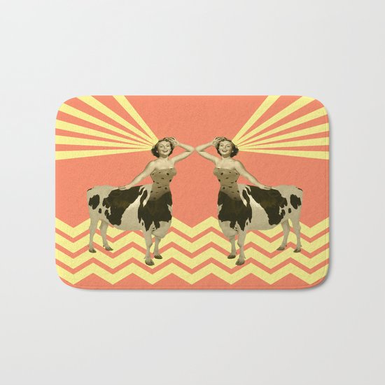 The real girly cow girl Bath Mat