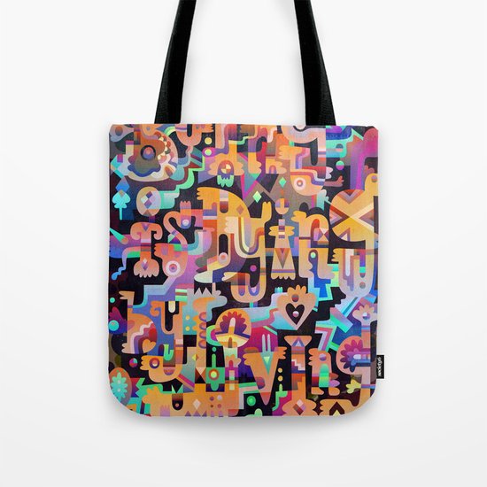 Silent Words Tote Bag