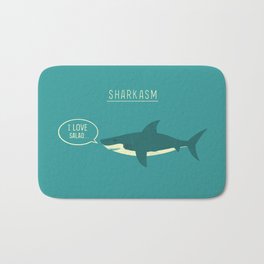 Sharkasm Bath Mat