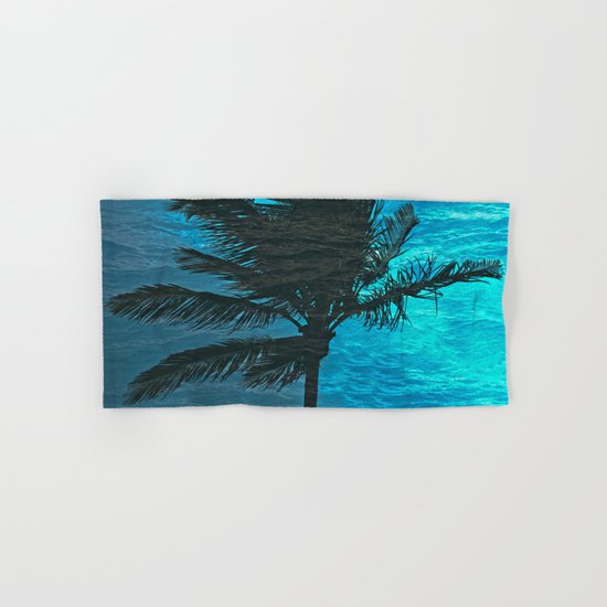 SWIMMING PALM Hand & Bath Towel