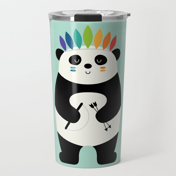 Be Brave Panda Travel Mug