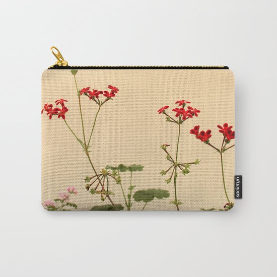 Geraniums (Pelargonium) #6 Carry-All Pouch