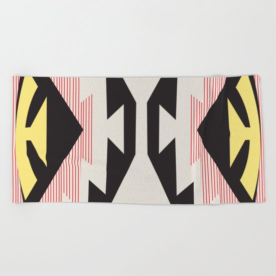 American Native Pattern No. 45 Beach Towel