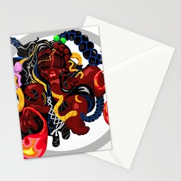 Fire Kid Stationery Cards