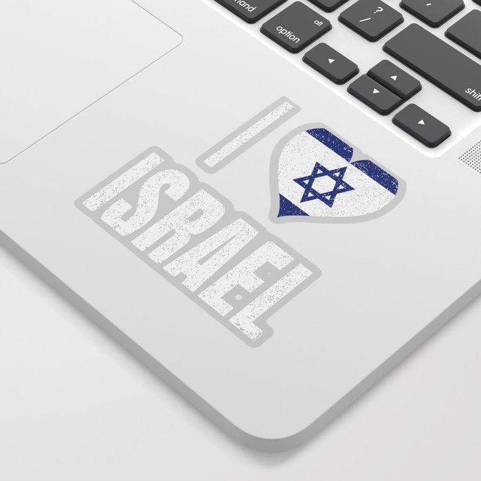 Israeli Flag Israel Jewish Star of David Jerusalem Gift Sticker