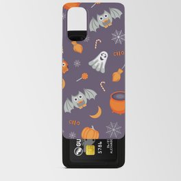 Halloween Seamless Pattern Android Card Case