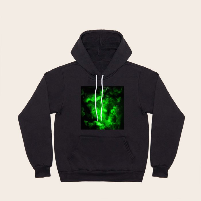 Envy - Abstract In Black And Neon Green iPhone Case by