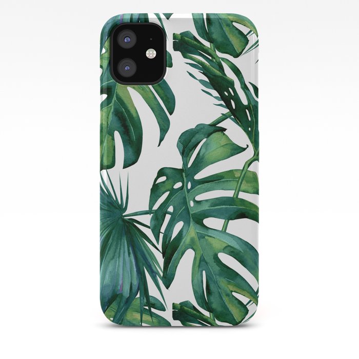 Green leafs pattern iPhone 11 case Green leafs pattern iPhone 11 case