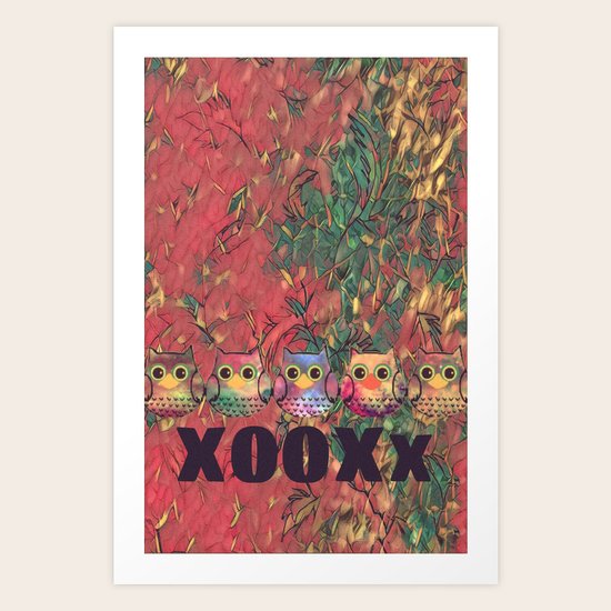 owl-239 Art Print