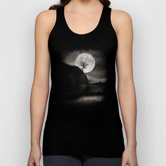The Moon and the Tree.. Unisex Tank Top