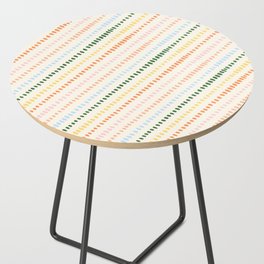 rainbow modernist Side Table