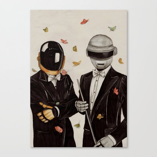 Daft Punk Canvas Print