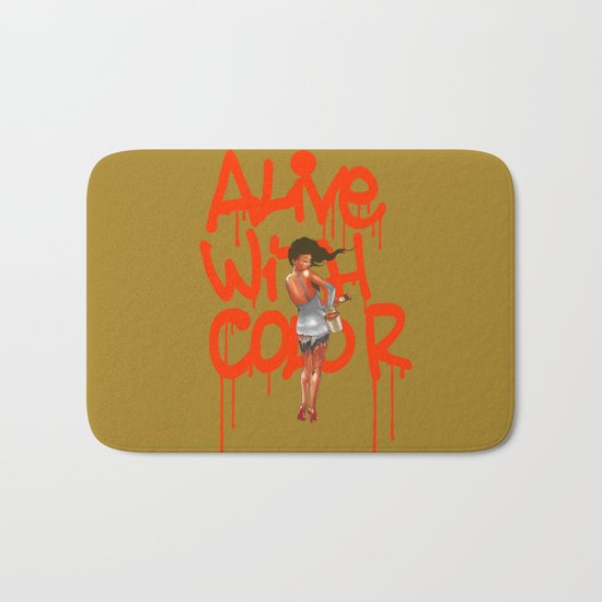 Alive with Color Bath Mat