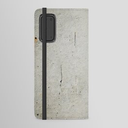 Concrete background close up at high resolution Android Wallet Case