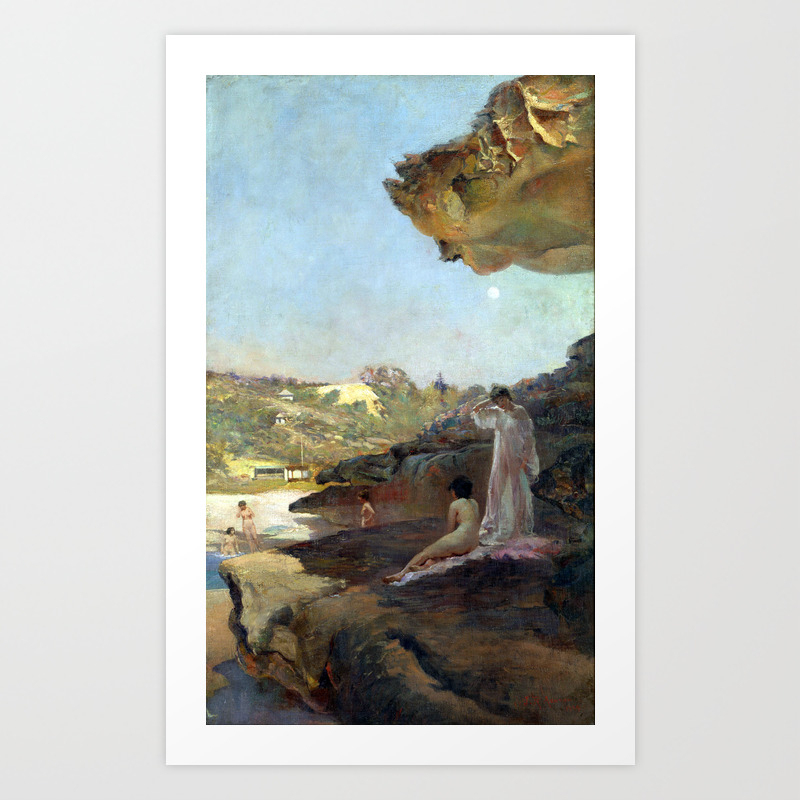 Julian Ashton Tamarama Beach Forty Years Ago A Summer Morning