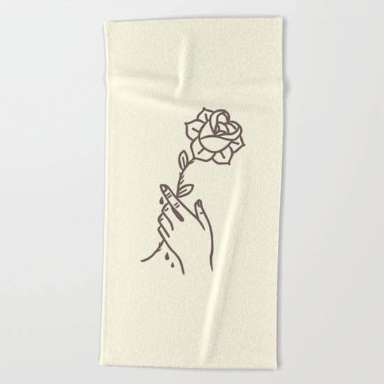 Be Nothing Beach Towel
