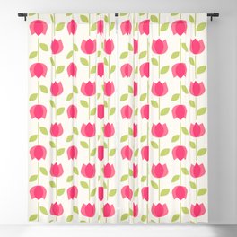 Cute Vintage Shabby Chic Floral Pattern Blackout Curtain