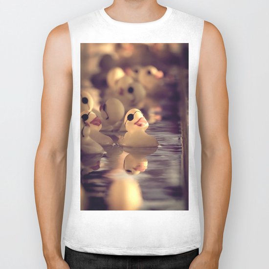 Rubber Ducky You're The One Biker Tank