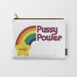 Magic Pussy Power Rainbow Pride Carry-All Pouch